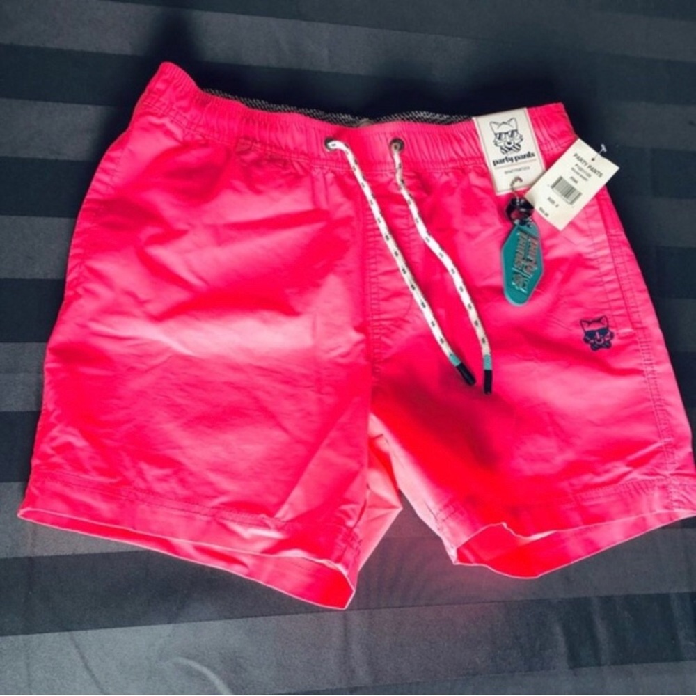 Party Pants Shorts, Hot Pink, Size Small
